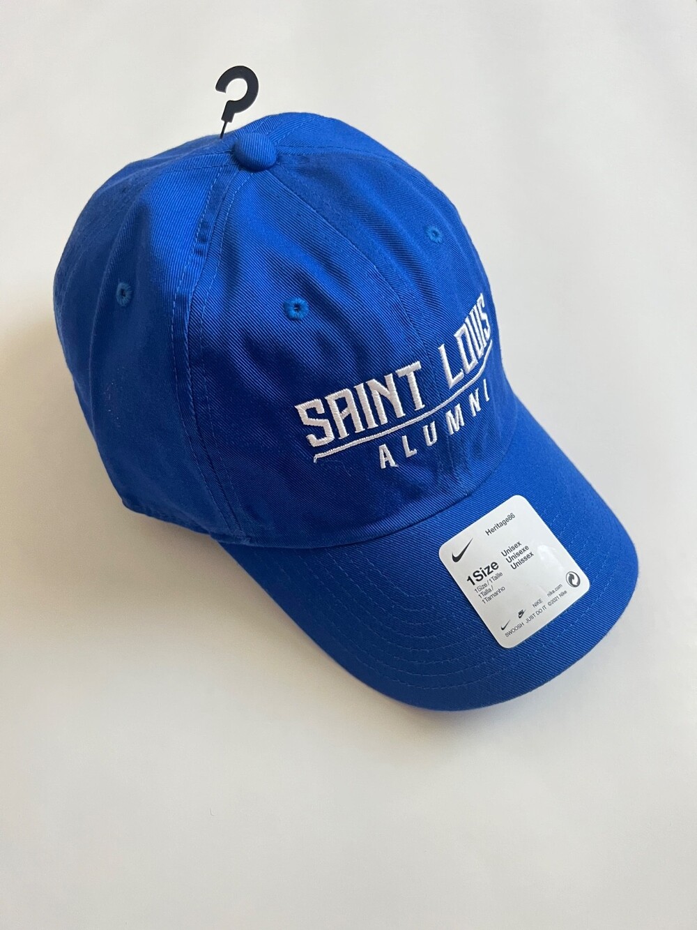 Nike Saint Louis Alumni Blue Heritage86 Adjustable Hat Baseball Cap Unisex OS
